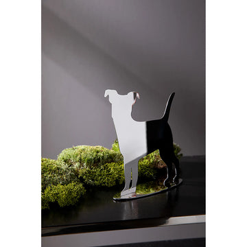 Dekofigur – Polierter Edelstahl, Markante Russellform, Flache Silhouette - Russell | Fink Living