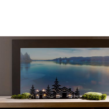 Dekohaus – Eisen, Pulverbeschichtet, Matt - Chalet | Fink Living