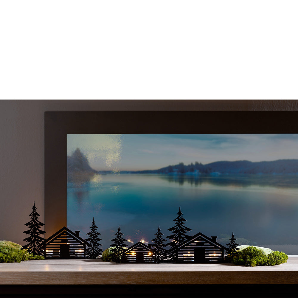 Dekohaus – Eisen, Pulverbeschichtet, Matt - Chalet | Fink Living