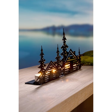 Dekohaus – Eisen, Pulverbeschichtet, Matt - Chalet | Fink Living