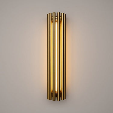Wandleuchte mit messingfarbenem Aluminiumkörper, Glas - Diffusor und warmweißem LED - Licht – Sonata | Maytoni - Esszett Luxury | Stilvolles Wohnen mit Charakter