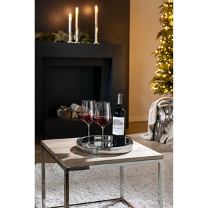 Tablett – Glattes Edelstahl, Quadratische Form, Stilvolles Design - Nassau | Fink Living