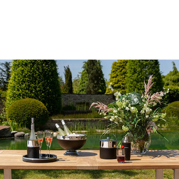 Shaker – Schwarzer Stahl, Mattes Finish, Edler Kontrast - Andor | Fink Living