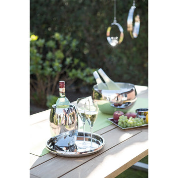 Tablett – Glanzstahl, Leichtes Gewicht, Edle Form - Apollo | Fink Living
