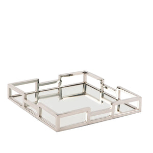 Tablett – Spiegeleinsatz, Poliertes Edelstahl, Eleganter Akzent - Hommage | Fink Living