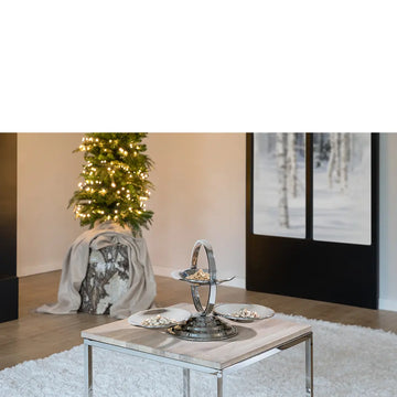 Etagere – Dreistufig, Edelstahl, Modern - Servo | Fink Living