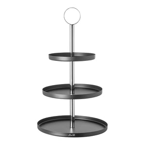 Etagere – Schwarzer Edelstahl, Lebensmittelgeeignet, Modernes Design - Bilbao | Fink Living