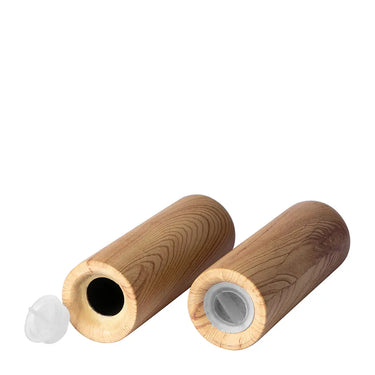 Salzstreuer – Holzoptik Design, Braune Töne, Edelstahl - Timber | Fink Living