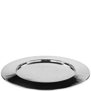 Platzteller – Glänzender Edelstahl, Dekorative Form, Vielseitige Nutzung - Campo | Fink Living