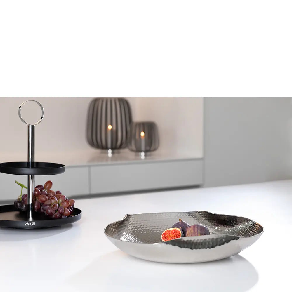 Schale – Nickeloptik, Hochglanz, Modern - Shadow | Fink Living