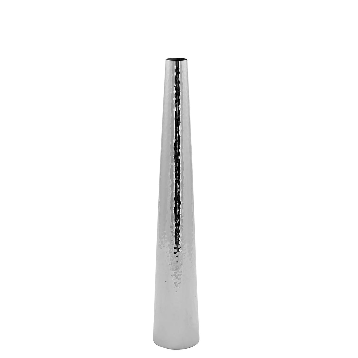 Vase – Edelstahl, Hammerschlag, Glanzoptik - Cuba | Fink Living