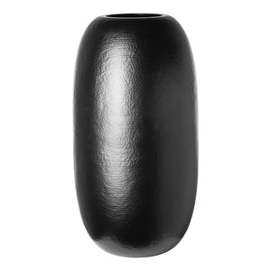 Vase – Mattes Eisen, Schwarze Oberfläche, Zeitlose Form - Brasil | Fink Living