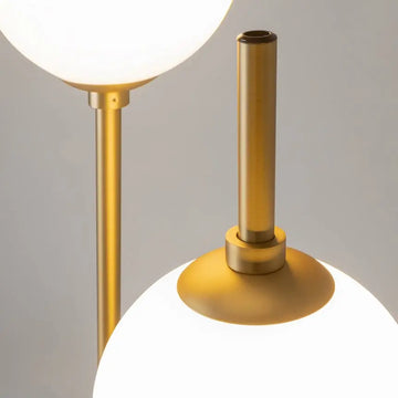 Floor lamp made of metal & glass spheres with fixture – The Sixth Sense | Maytoni