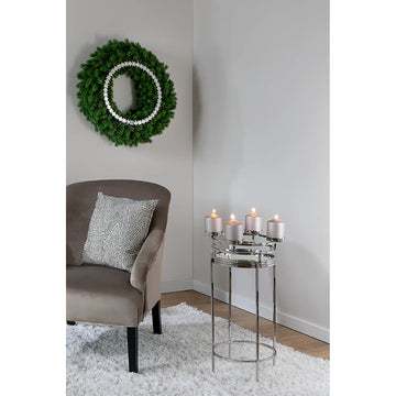 Adventskranz – Multifunktional, Geometrisches Design, Glaseinsatz - Modena | Fink Living
