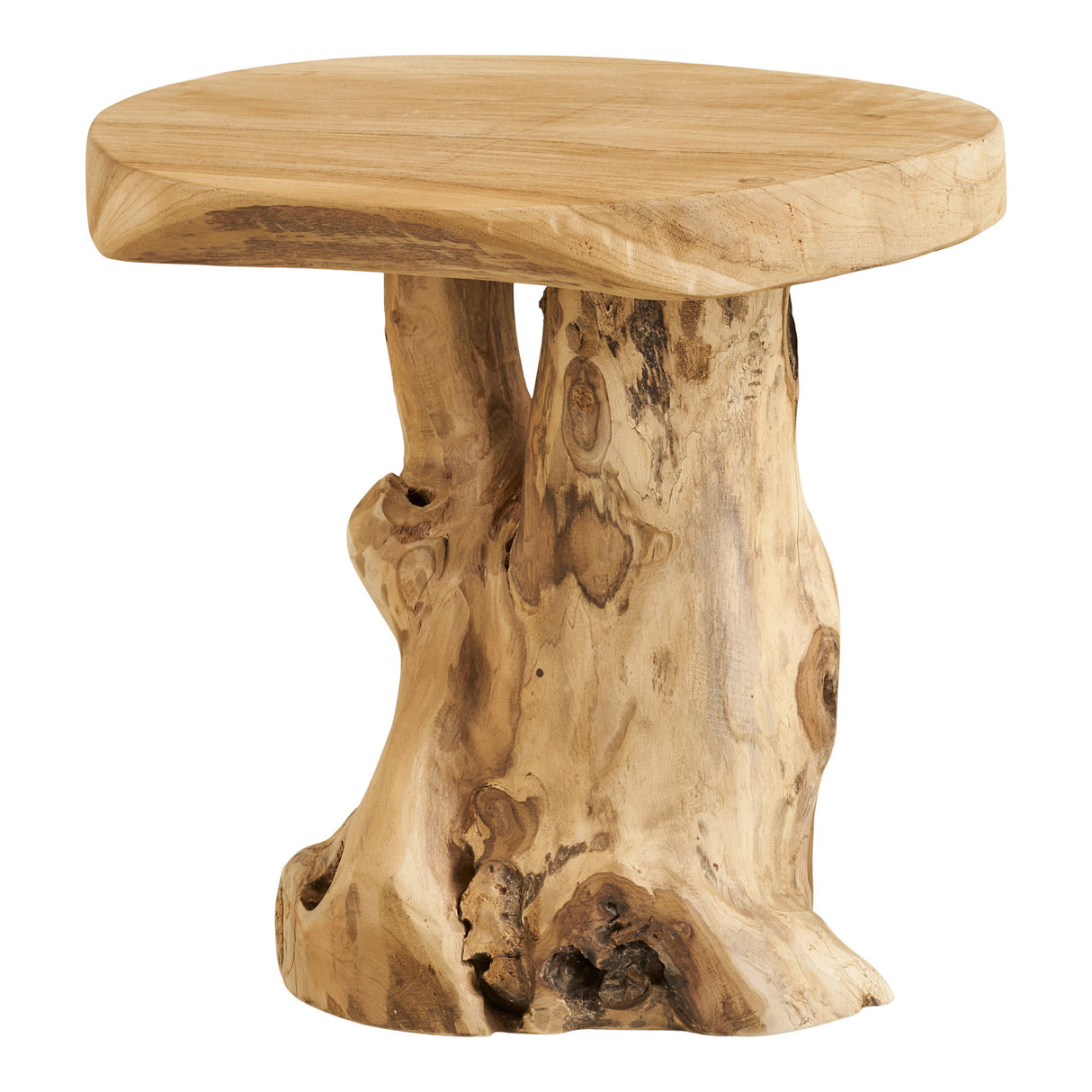 Beistelltisch – Natur, Teakholz, 45 cm hoch - Palena | House Nordic