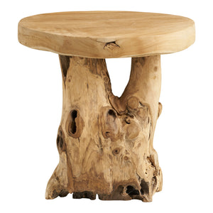 Beistelltisch – Natur, Teakholz, 45 cm hoch - Palena | House Nordic