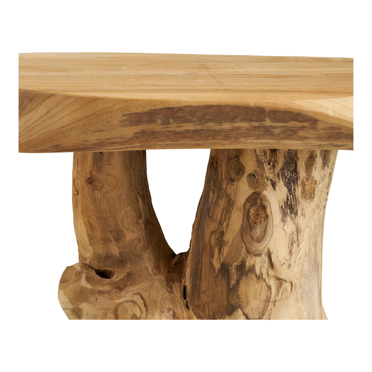 Beistelltisch – Natur, Teakholz, 45 cm hoch - Palena | House Nordic