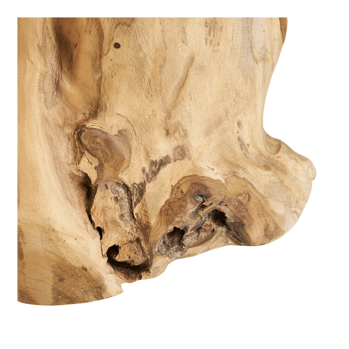 Beistelltisch – Natur, Teakholz, 45 cm hoch - Palena | House Nordic