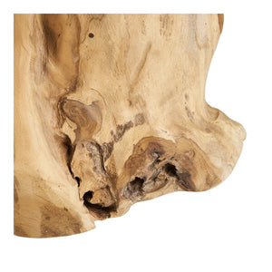 Beistelltisch – Natur, Teakholz, 45 cm hoch - Palena | House Nordic