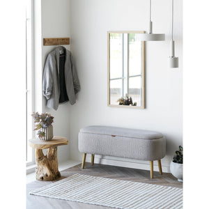 Beistelltisch – Natur, Teakholz, 45 cm hoch - Palena | House Nordic
