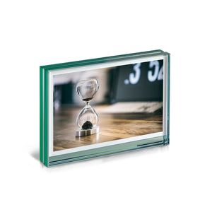 Bilderrahmen Vollglas-Konstruktion, Beidseitige Fotoansicht, Einfaches Zwei-Platten-Einstecksystem – Vision | Philippi
