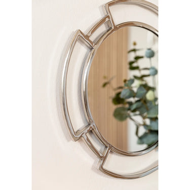 Spiegel – Edelstahl, geometrisch, glänzend - Hommage | Fink Living