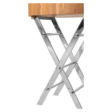 Tisch – Helles Teak, Klappgestell, Außenbereich - Rodeo | Fink Living