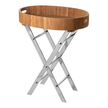 Tisch – Helles Teak, Klappgestell, Außenbereich - Rodeo | Fink Living