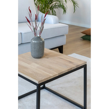 Couchtisch – Eiche, Stahl, Modern - Novara | Fink Living