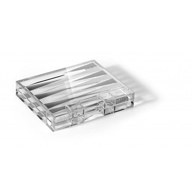 Backgammon-Spiel Transparentes Acryl, Klappbares Design & Reise-taugliche Box – Yap | Philippi
