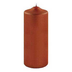Stumpenkerze – Metallische Optik, Ruhiger Abbrand, Lange Brenndauer - Candle | Fink Living