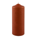 Stumpenkerze – Metallic-Optik, Gebürstetes Finish, Elegant - Candle | Fink Living