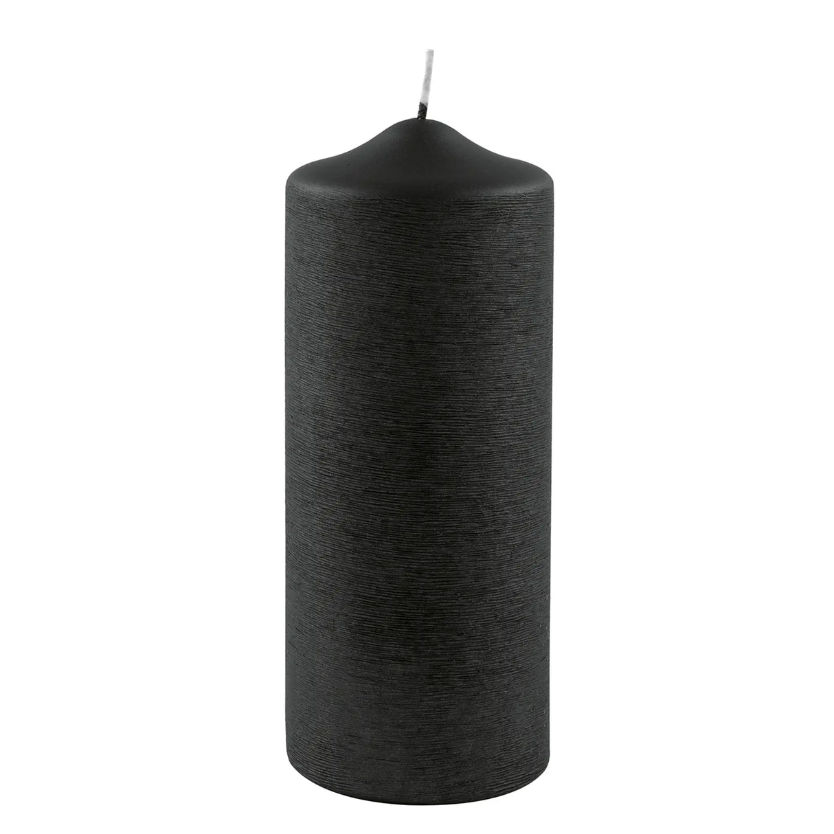 Stumpenkerze – Metallic-Optik, Gebürstetes Finish, Elegant - Candle | Fink Living