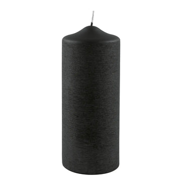 Stumpenkerze – Metallic-Optik, Gebürstetes Finish, Elegant - Candle | Fink Living