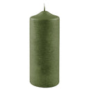 Stumpenkerze – Metallic-Optik, Gebürstetes Finish, Elegant - Candle | Fink Living
