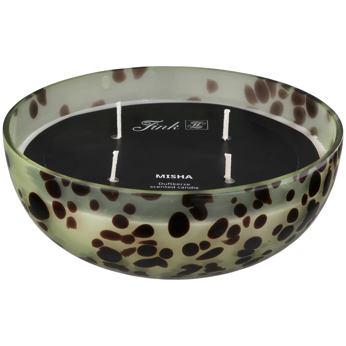 Duftkerze – Glattes Glas, Sanfte Farbe, Feiner Duft - Misha | Fink Living