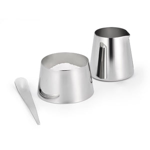Milch- & Zuckerset aus Porzellan, Stapelbares Design, Elegante Kaffee- & Tee-Servierlösung – Cream | Philippi