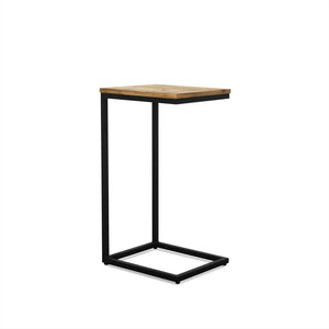 Bench Table - Mango Wood, Metal Frame, Industrial Design, Versatile - Rya | Benoa
