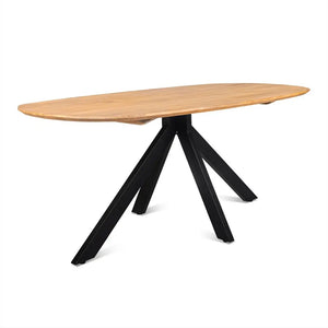 Esszimmertisch – Dänisch, Mangoholz, rustikales Design – Runa | Benoa