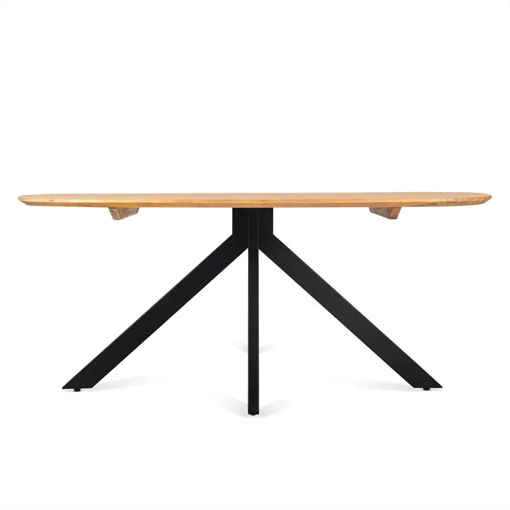 Esszimmertisch – Dänisch, Mangoholz, rustikales Design – Runa | Benoa