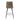 Bar Stool - Upholstered Seat, Quilted Details, Ergonomic Shape, Metal Legs - Lucille | Benoa