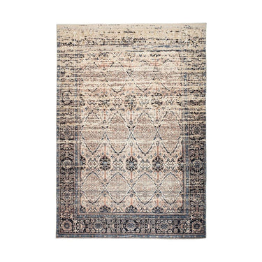 Carpet Flat Pile with Vintage Design, Harmonious Color Scheme and Felt Backing – Galaxy 1425 | Kayoom