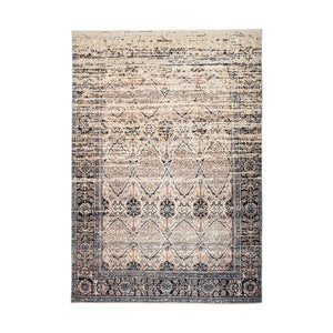 Carpet Flat Pile with Vintage Design, Harmonious Color Scheme and Felt Backing – Galaxy 1425 | Kayoom