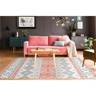 Teppich – Ethno Muster, Jacquard Webung, Geometrische Ornamente, 200 x 290 cm - Ethnicity 225 | Kayoom