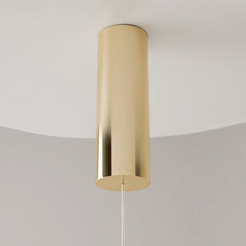 Pendant Lamp Golden Finish Dome Shade & Integrated LED – Golden Cage | Maytoni