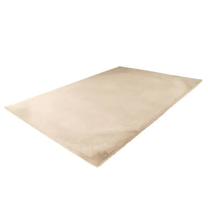 Carpet fluffy high pile plain surface non-slip backing – Rabbit Light 525 | Kayoom