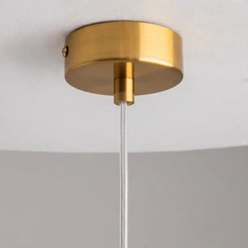 Pendelleuchte – Messing Finish, Metallgehäuse, 25 cm Schirm - Flusso | Maytoni
