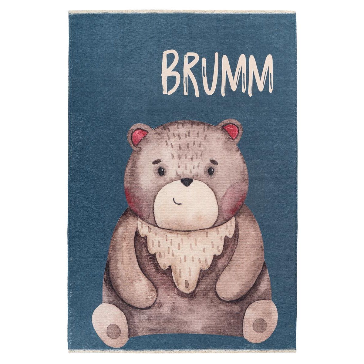 Carpet with bee motif, fringe look and easy-care – My Greta 613 | Kayoom