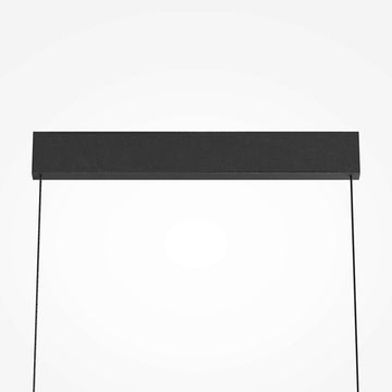 Pendelleuchte – Schwarzes Metall, Sanftes Reflexionslicht, 60 cm Schirm, 30 W, dimmbar - Ambience | Maytoni