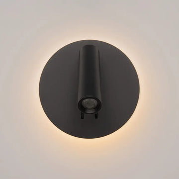 Wall Lamp Adjustable Black Aluminum LED Spotlight with USB Port – Ios 176 | Maytoni